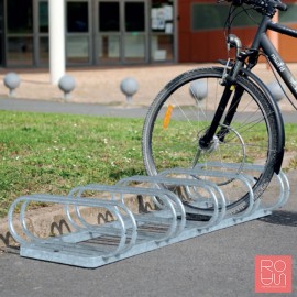 Aparcabicicletes Eco de 5 Places | Acer Galvanitzat